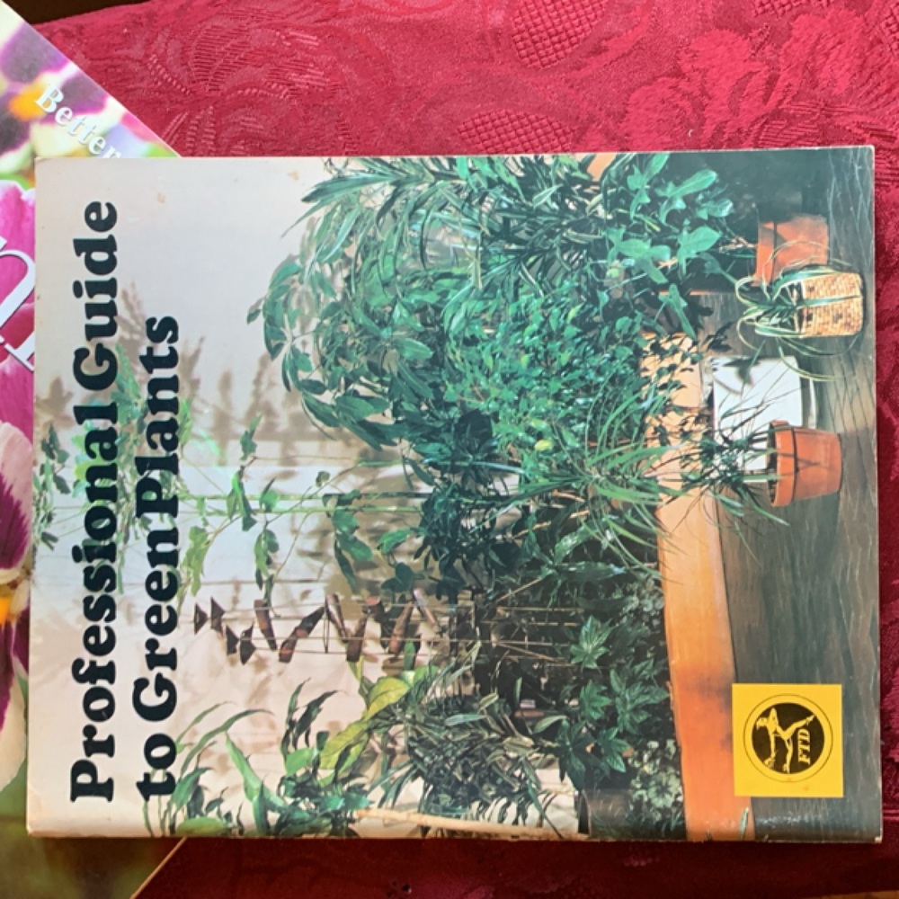 Professional guide to green plants FTD